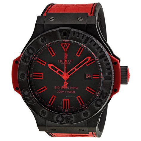 hublot watches red and black|luxury black watches.